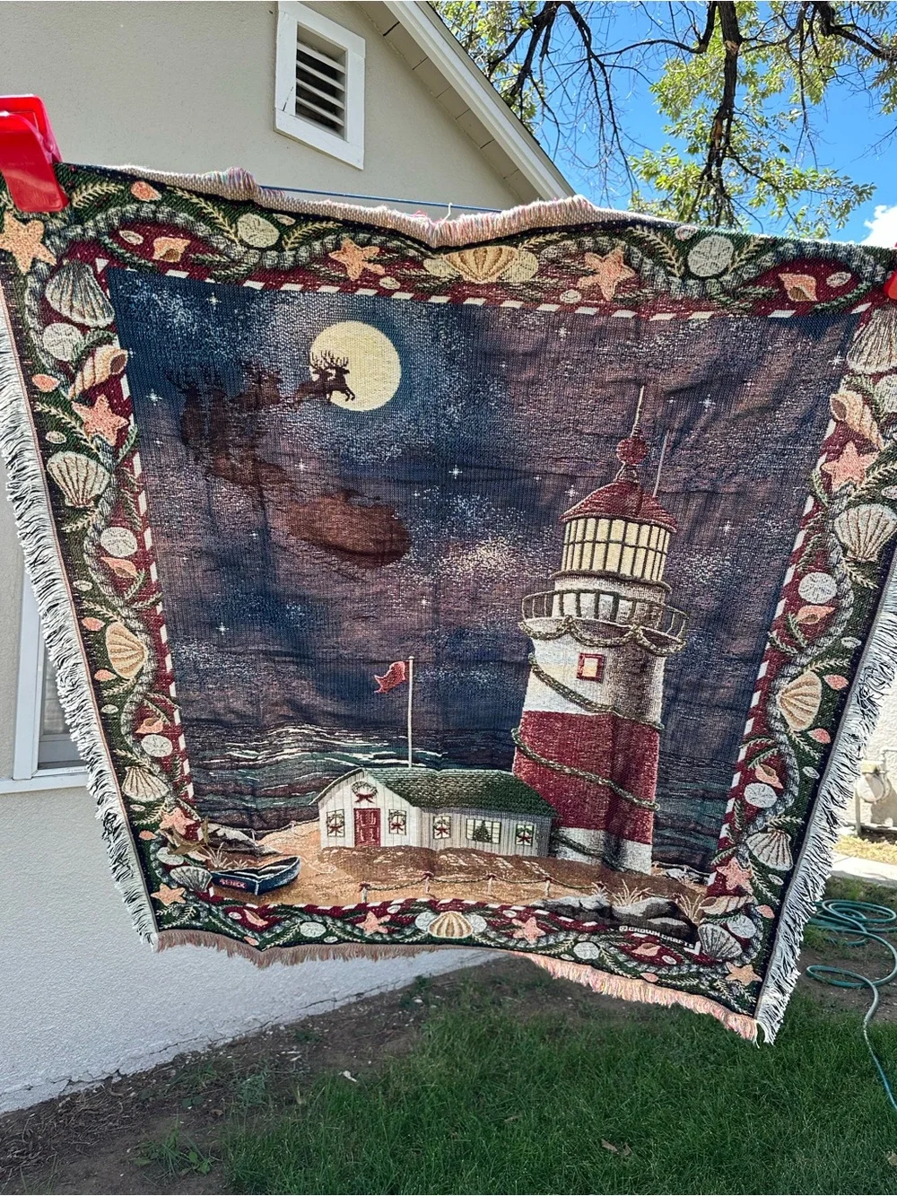Crown Crafts Christmas Lighthouse 50